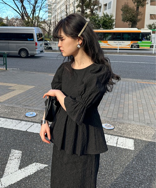 feepur（フェピュール） ワンピース 「オケージョン」ジャガード