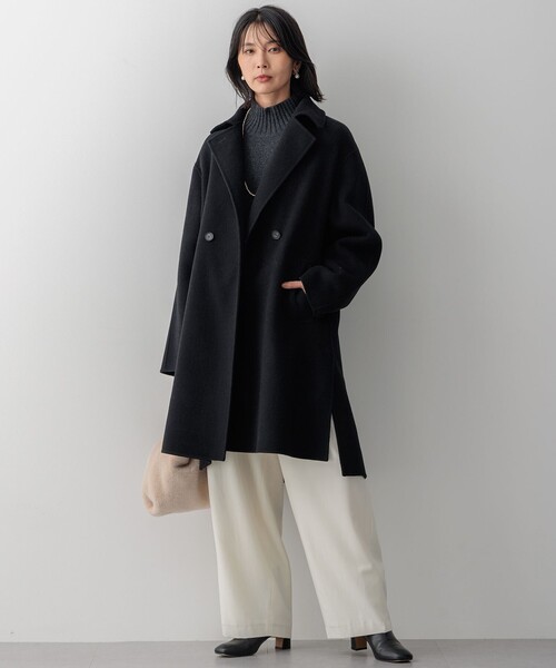 コート チェスターコート 「滝沢眞規子さん着用/Oggi掲載」MANTECOPure