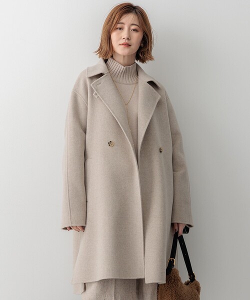 コート チェスターコート 「滝沢眞規子さん着用/Oggi掲載」MANTECOPure