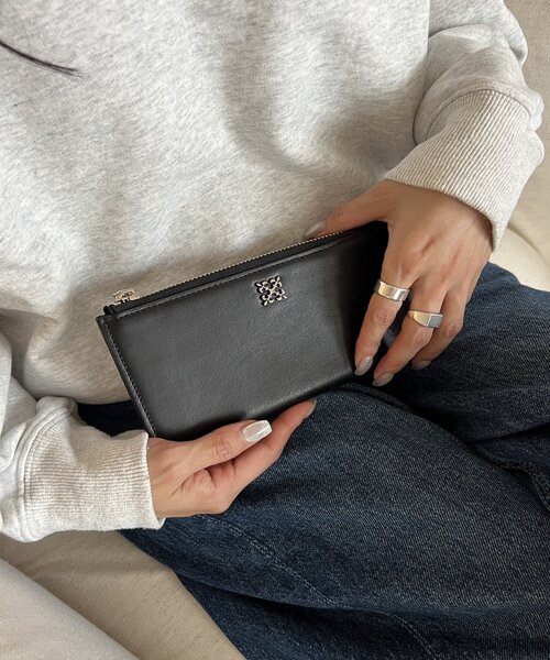 russet（ラシット） 財布 ミニモノグラムプレートロングウォレット(SO