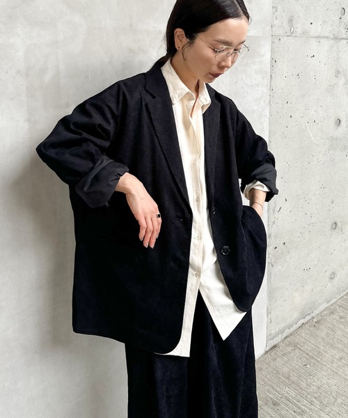 ジャケット テーラードジャケット コーデュロイテーラードジャケット