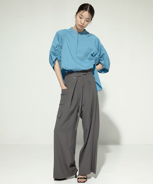 UJOH（ウジョー） スラックス パンツ 「UJOH/ウジョー」「STUDIOUS別注