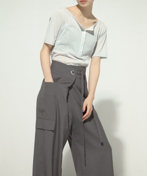 UJOH（ウジョー） スラックス パンツ 「UJOH/ウジョー」「STUDIOUS別注