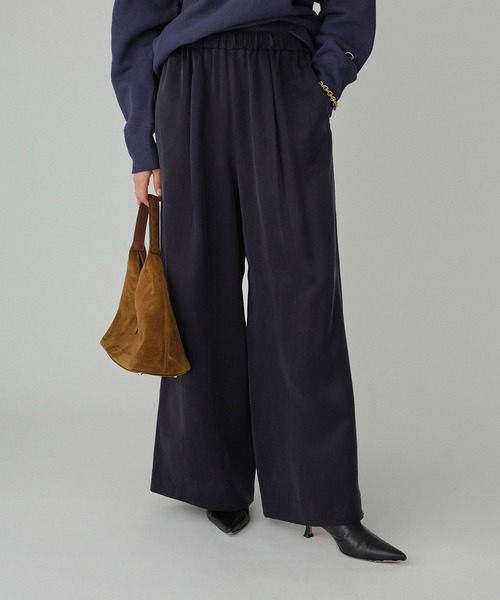 BABYLONE（バビロン） パンツ フィブリルキュプライージー レディース