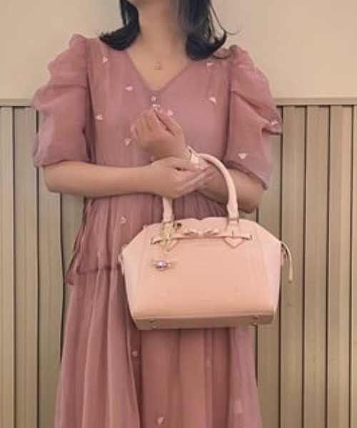 Samantha Vega（サマンサベガ） ハンドバッグ バレッタリボン