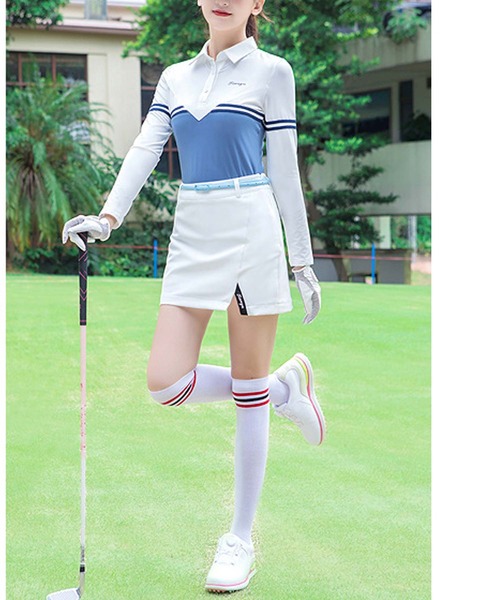 TopIsm（トップイズム） ゴルフ ゴルフウェア スカート スリット