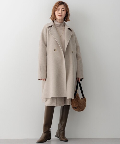 コート チェスターコート 「滝沢眞規子さん着用/Oggi掲載」MANTECOPure