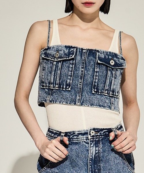 Ameri（アメリ） サロペット オーバーオール 「AMERI/アメリ」BUISTIER