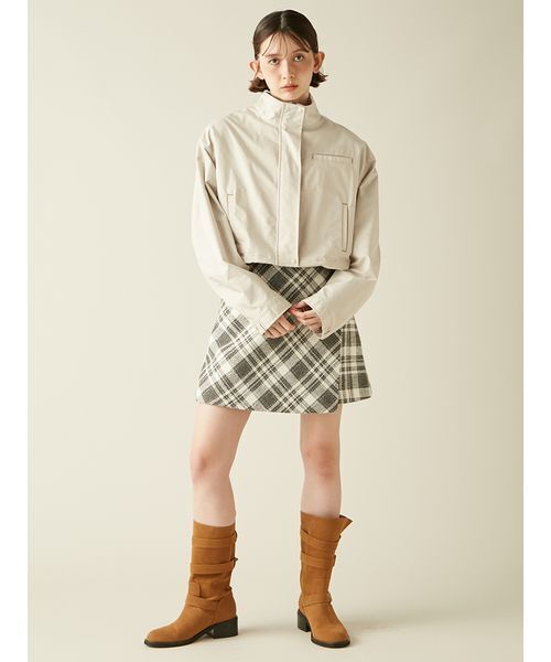 LILY BROWN（リリーブラウン） パンツ ロービングチェックスカショー
