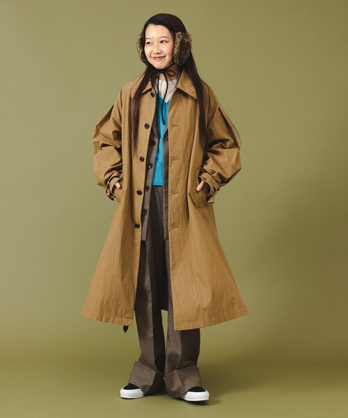 BEAMS BOY（ビームス ボーイ） ステンカラーコート コート 「2/5再