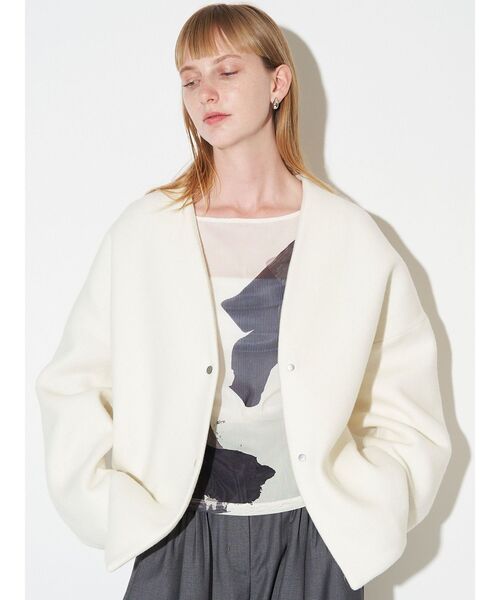 ELENDEEK（エレンディーク） ジャケット ノーカラージャケット