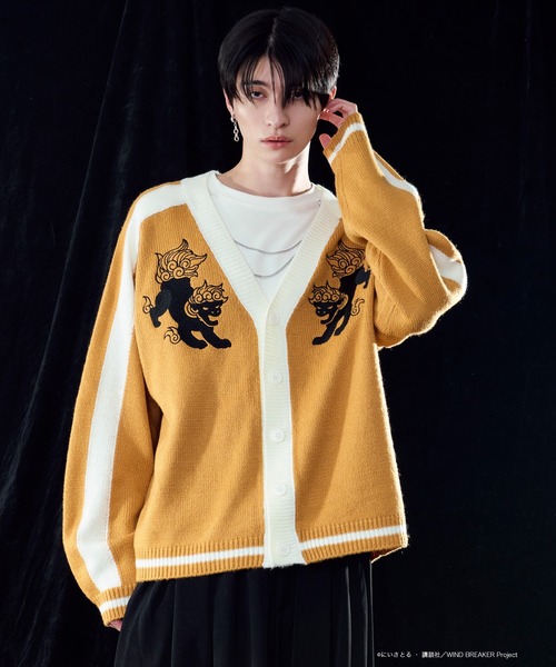 Ellno Loset（エルノロゼット） カーディガン 「WIND BREAKERコラボ