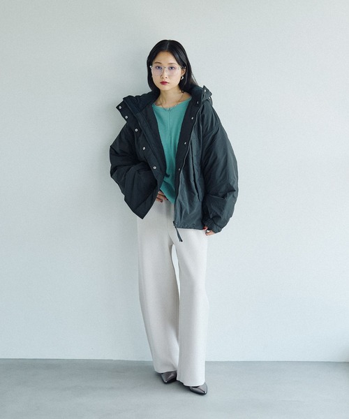 LEPSIM（レプシィム） コート アウター 「撥水加工付き」エアサーマル