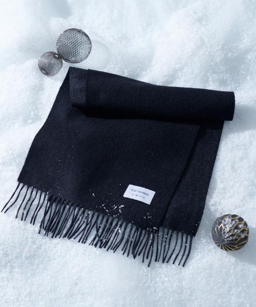 tk.TAKEO KIKUCHI（ティーケータケオキクチ） マフラー 「カシミヤ100