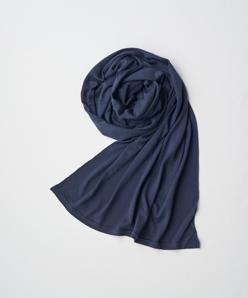 JOHN SMEDLEY（ジョンスメドレー） マフラー 大判ウールニットストール