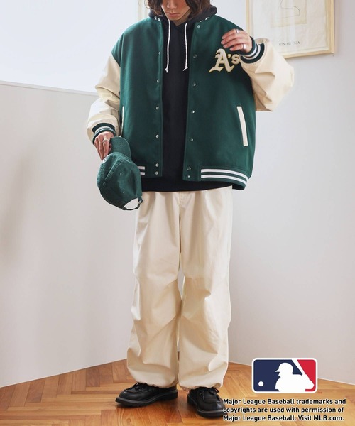 MLB スタジャン 「MLB」ワッペンスタジャン メンズ : ZOZOTOWN Yahoo