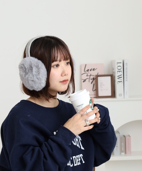 FUNALIVE（ファンアライブ） 耳当て イヤーマフ モフモフコンパクト