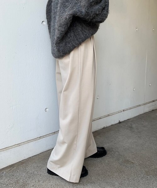 SHENERY（シーナリー） スラックス パンツ 「インフルエンサー