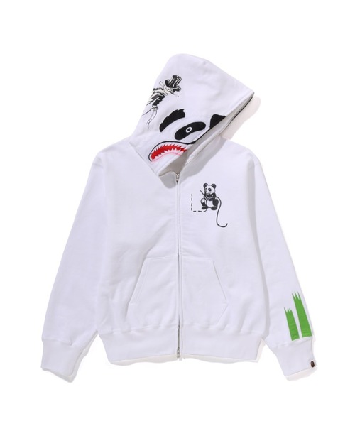 A BATHING APE（アベイシングエイプ） パーカー PANDA FULL ZIP HOODIE