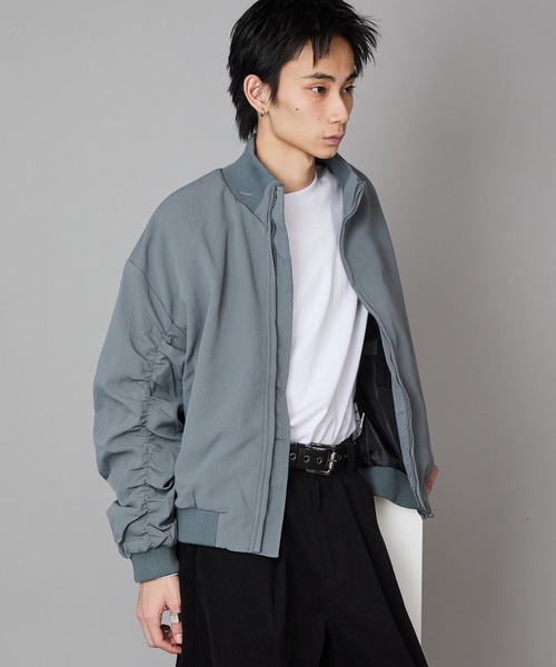 Theater code ブルゾン アウター MA-1 Style Short-Length Zip-Up