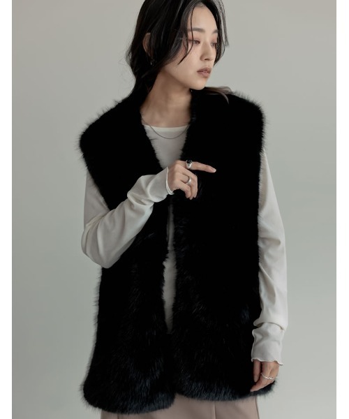 Re:EDIT（リエディ） ベスト ジレ 「2025AW COLLECTION」「販売枚数1.5