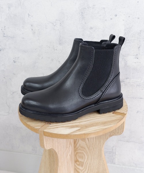 MODE KAORI（モードカオリ） ブーツ 「本革」「3E」サイドゴアショート