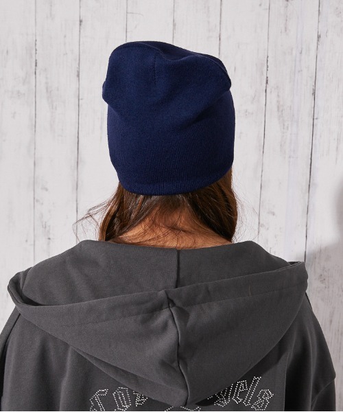 ニット帽 ニットキャップ 「ロゴジャガード×ストリート」厚手ニット