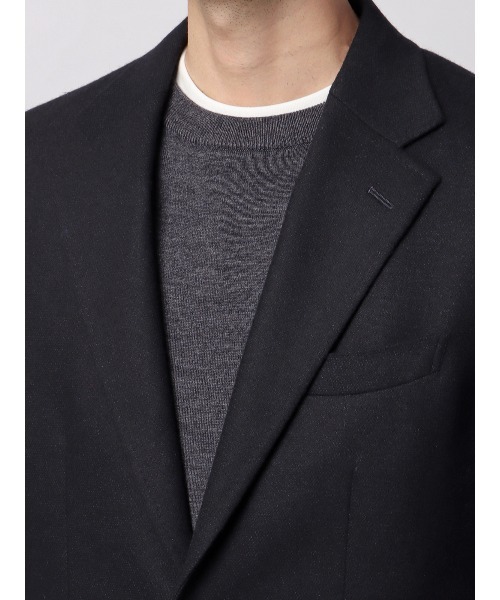 ジャケット テーラードジャケット 尾州 ウールカシミヤブレンド ツイル