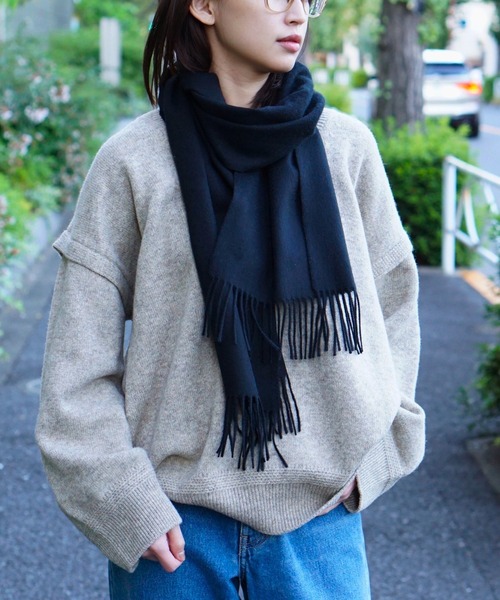 PENNEYS（ペニーズ） マフラー THE FOX CASHMERE MUFLER ザフォックス