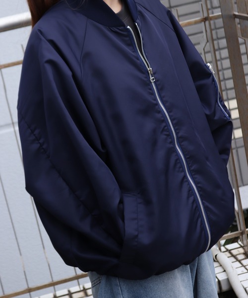 WESTSEA（ウエストシー） ma1 ma-1 オーバーサイズ ナイロンMA-1