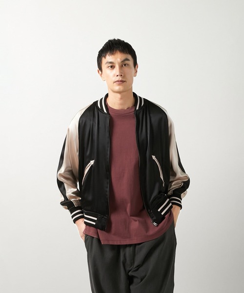 alvana（アルヴァナ） スカジャン SILK 60s JUMPER メンズ : ZOZOTOWN