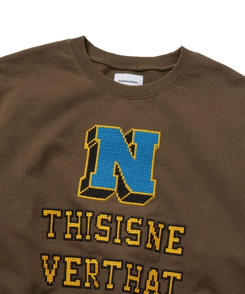 thisisneverthat（ディスイズネバーザット） トレーナー スウェット