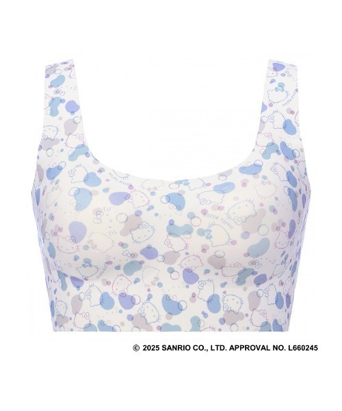 Sloggi ブラジャー スロギー ゼロフィール ハローキティ ハーフトップ