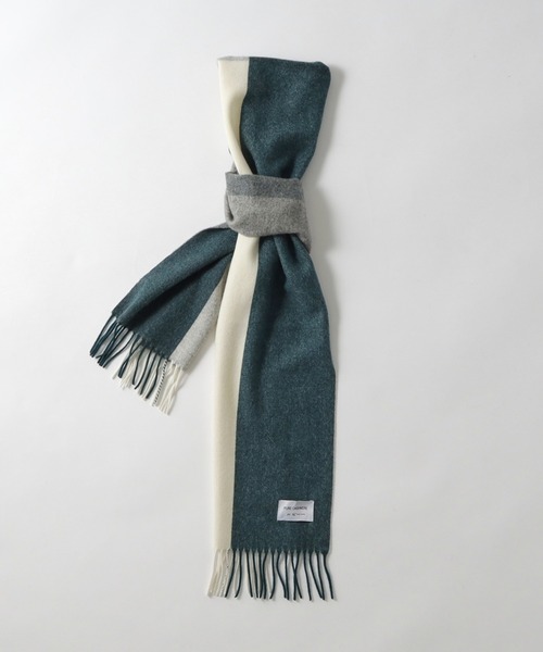 tk.TAKEO KIKUCHI（ティーケータケオキクチ） マフラー 「カシミヤ100