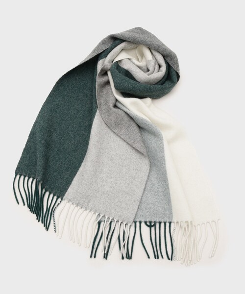 tk.TAKEO KIKUCHI（ティーケータケオキクチ） マフラー 「カシミヤ100