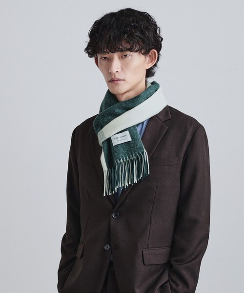 tk.TAKEO KIKUCHI（ティーケータケオキクチ） マフラー 「カシミヤ100