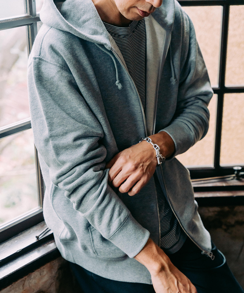 LOOPWHEELER（ループウィラー） パーカー × LOWERCASE for EDIFICE