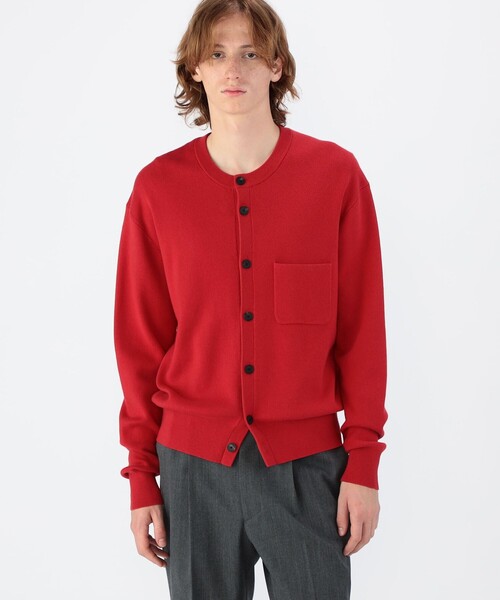 CABaN（キャバン） セーター ニット コットンカシミヤ ポケットクルー