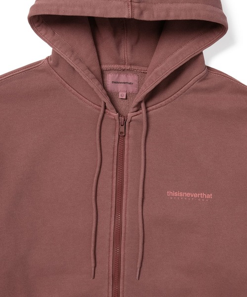 thisisneverthat（ディスイズネバーザット） パーカー INTL. Logo Zip