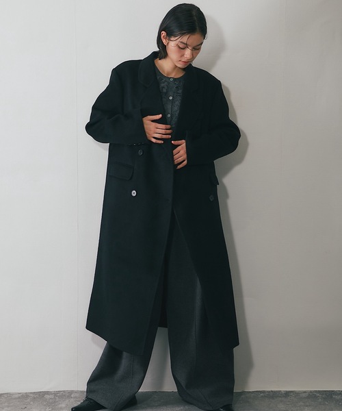 SMILE ORCHID（スマイルオーキッド） コート チェスターコート ウール