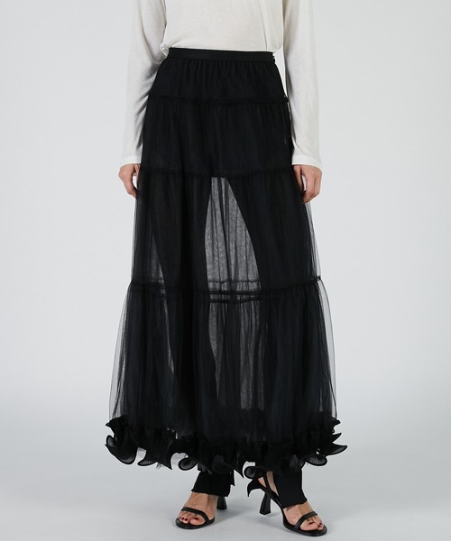 PRANK PROJECT（プランクプロジェクト） スカート フリルヘムチュール