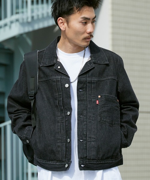 リーバイス デニムジャケット ブラック（フード有無：なし）のおすすめ