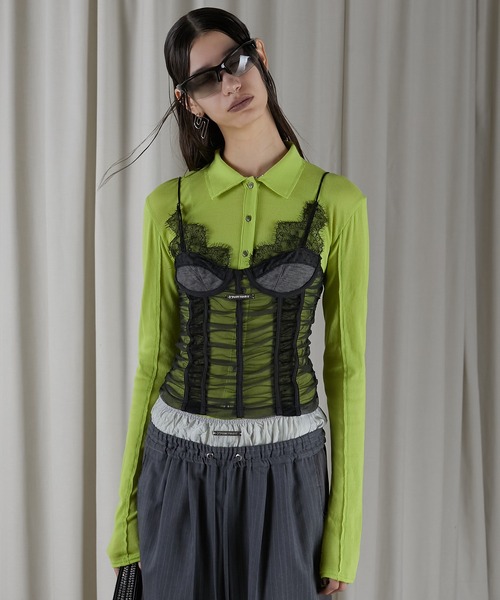 PRANK PROJECT（プランクプロジェクト） tシャツ シースルービスチェ