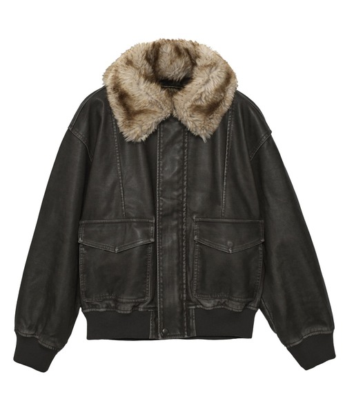 X-girl（エックスガール） ブルゾン アウター EMBOSSED LOGO PATCH