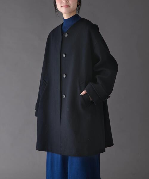 FORK&SPOON（フォークアンドスプーン） コート アウター ウールノー