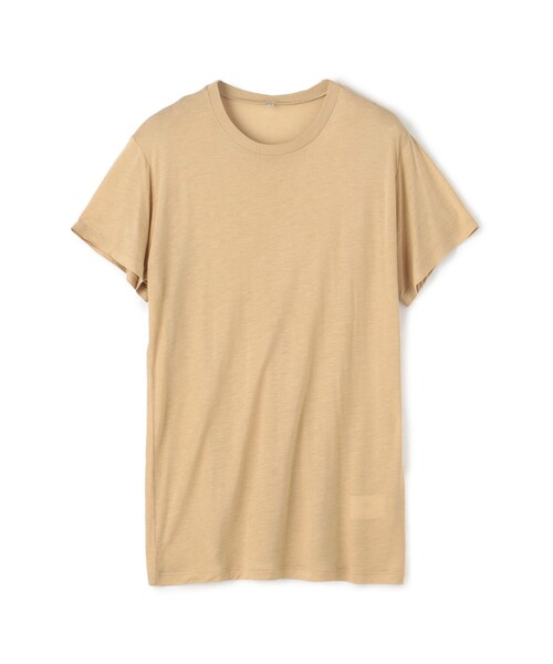 BASERANGE（ベースレンジ） tシャツ バンブー クルーネックプル