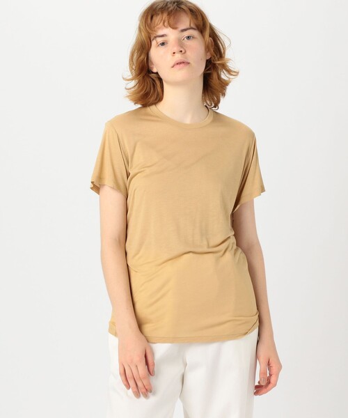 BASERANGE（ベースレンジ） tシャツ バンブー クルーネックプル