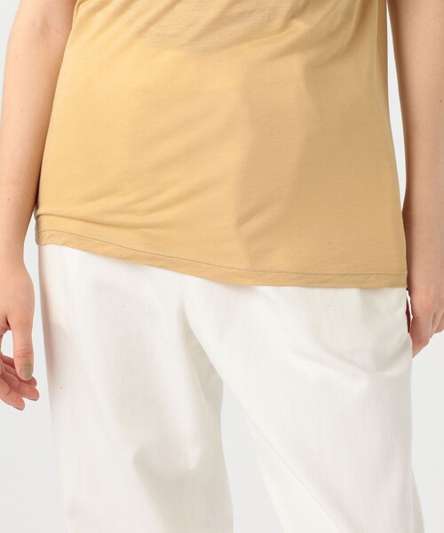 BASERANGE（ベースレンジ） tシャツ バンブー クルーネックプル