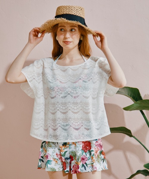 San-ai Resort 三愛水着楽園 水着 4点セット水着 9M・11L「San-ai