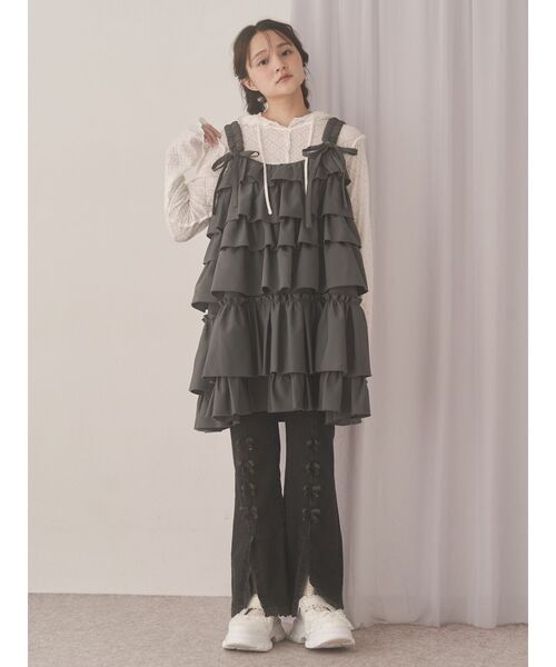 merry jenny（メリージェニー） ジーンズ デニム デニムパンツ ribbon